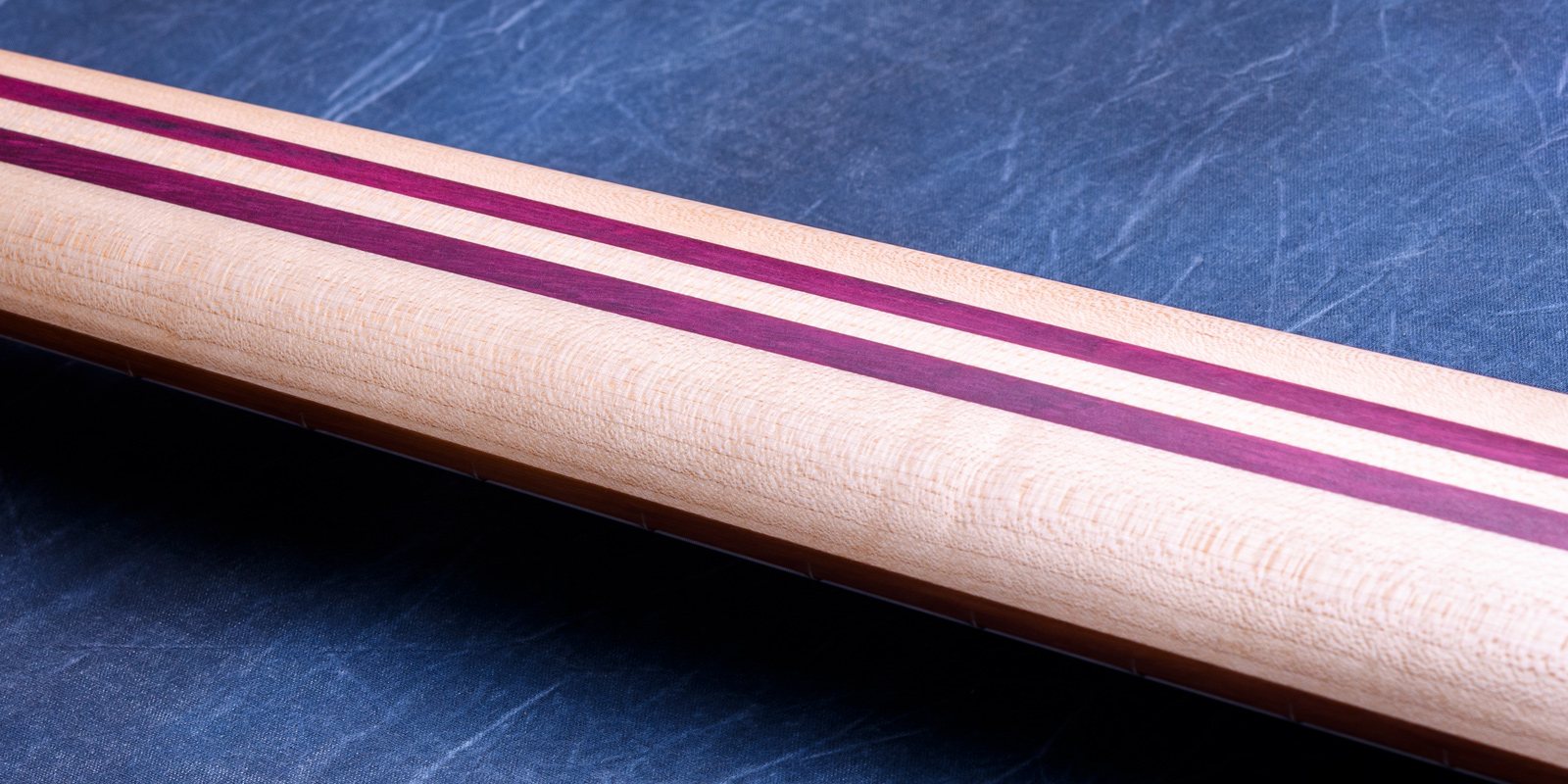 MTD 535-24 Macassar Ebony Top, Maple & Purpleheart Neck, Rose of the Mountain Fingerboard