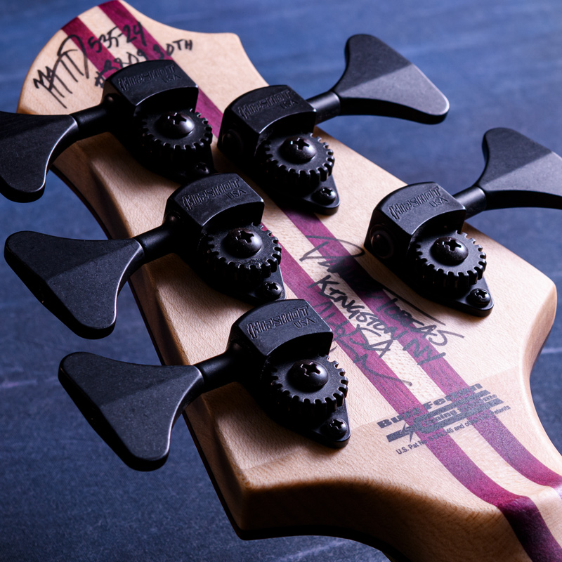MTD 535-24 Macassar Ebony Top, Maple & Purpleheart Neck, Rose of the Mountain Fingerboard