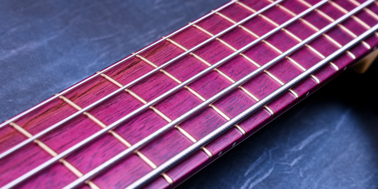 MTD 535-24 Myrtle Burl 10 Top, Avodire Neck, Purpleheart Fingerboard