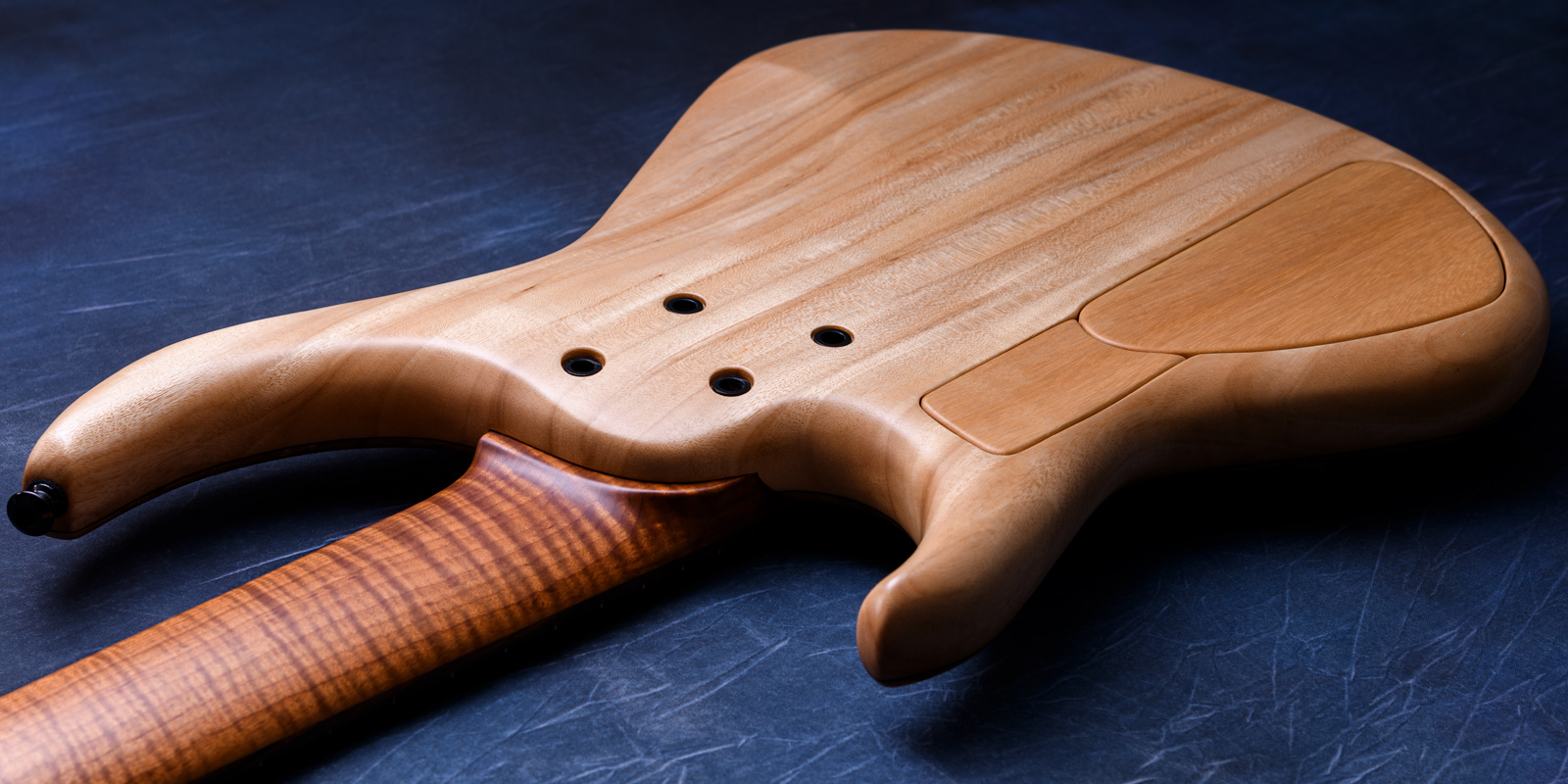 MTD 535-24 Masur Birch 10 Top, Avodire Back, Roasted Flame Maple Neck