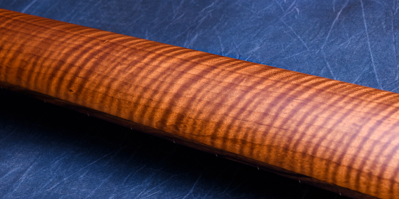 MTD 535-24 Masur Birch 10 Top, Avodire Back, Roasted Flame Maple Neck