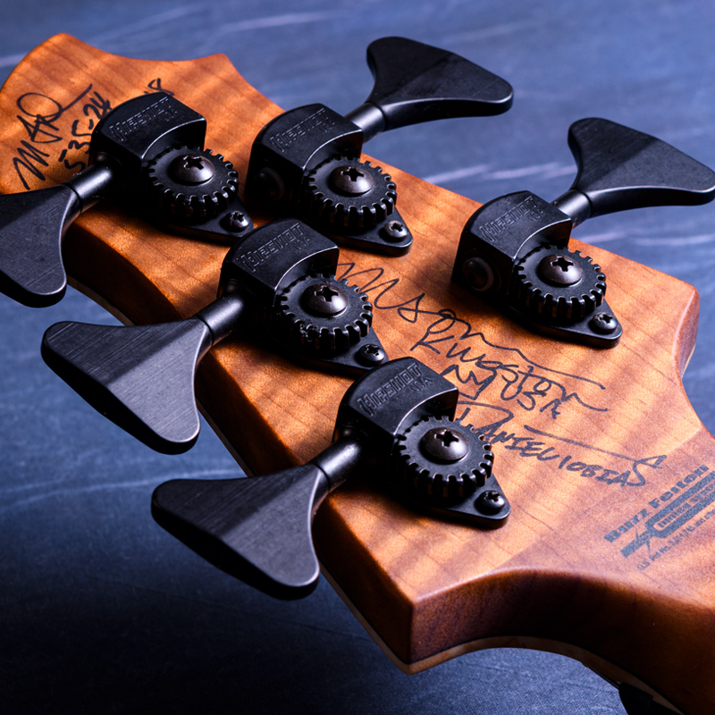 MTD 535-24 Masur Birch 10 Top, Avodire Back, Roasted Flame Maple Neck