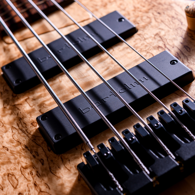 MTD 535-24 Masur Birch 10 Top, Avodire Back, Roasted Flame Maple Neck