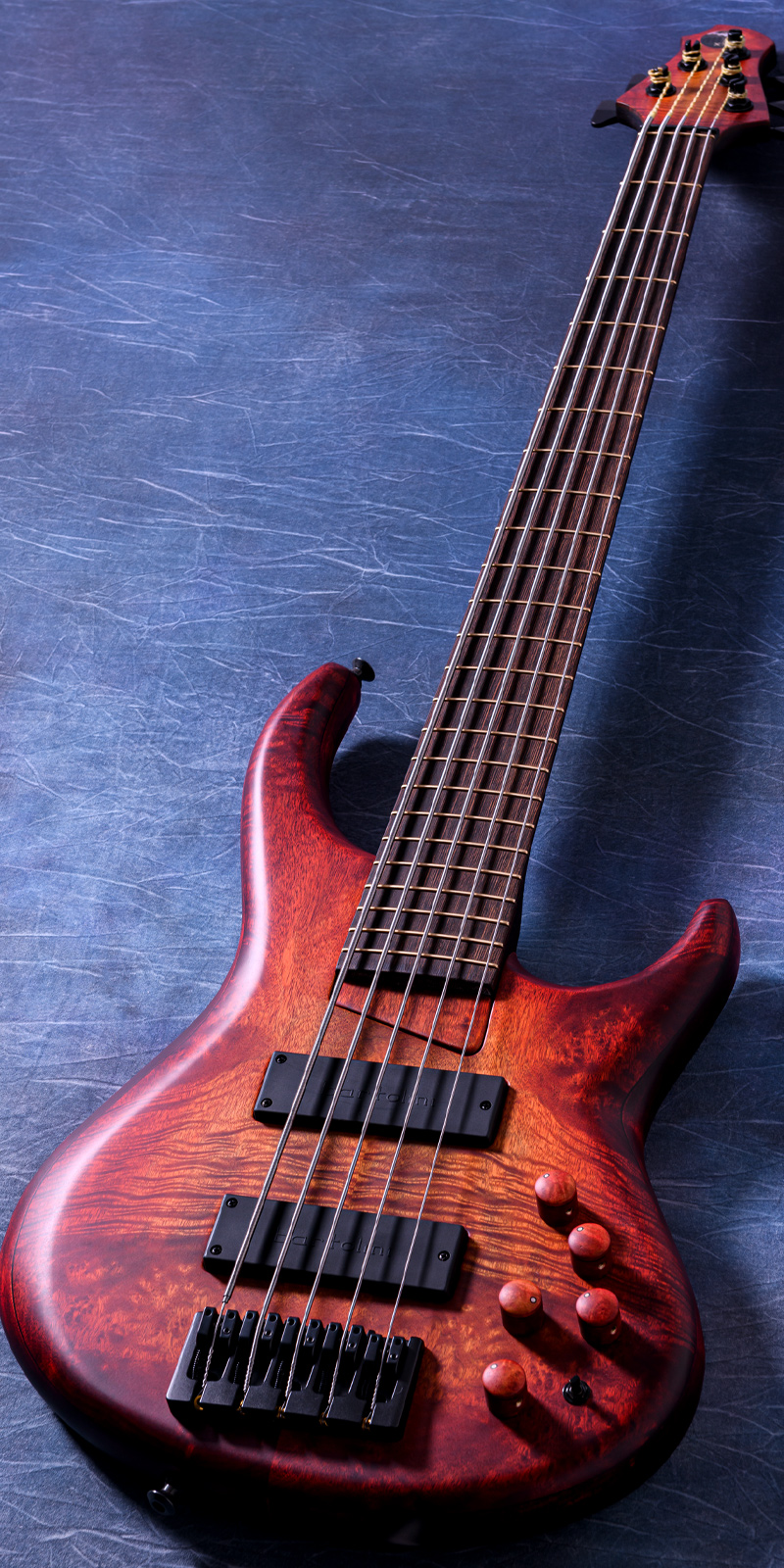 MTD 535-24 Myrtle Burl 10 Top, Poplar Body, Wenge Neck & Fingerboard