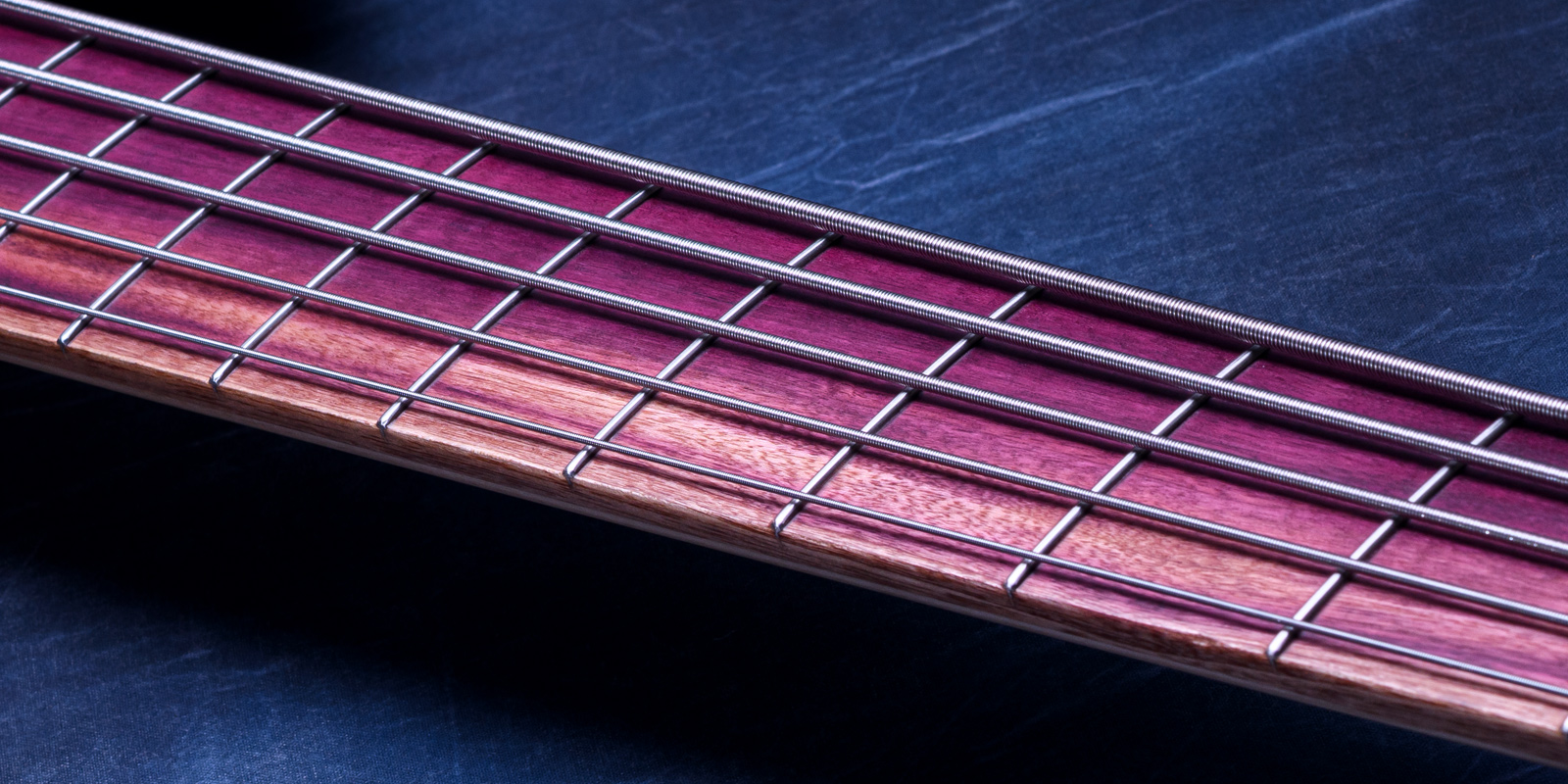 MTD 535-24 Pistachio Top, Ash Body & Neck, Purpleheart Fingerboard