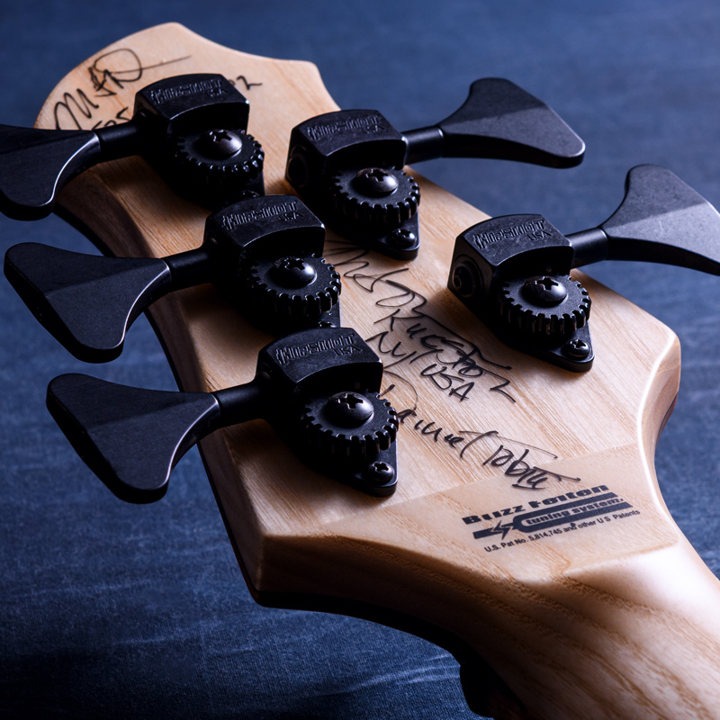 MTD 535-24 Pistachio Top, Ash Body & Neck, Purpleheart Fingerboard