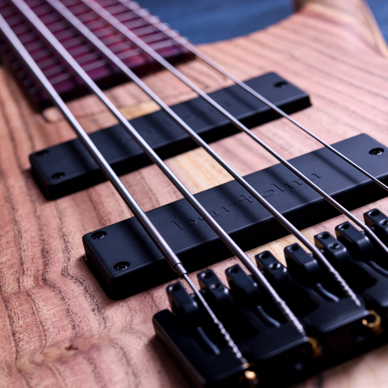 MTD 535-24 Pistachio Top, Ash Body & Neck, Purpleheart Fingerboard