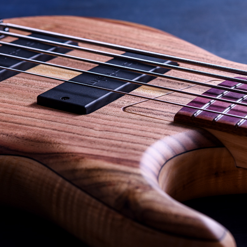 MTD 535-24 Pistachio Top, Ash Body & Neck, Purpleheart Fingerboard