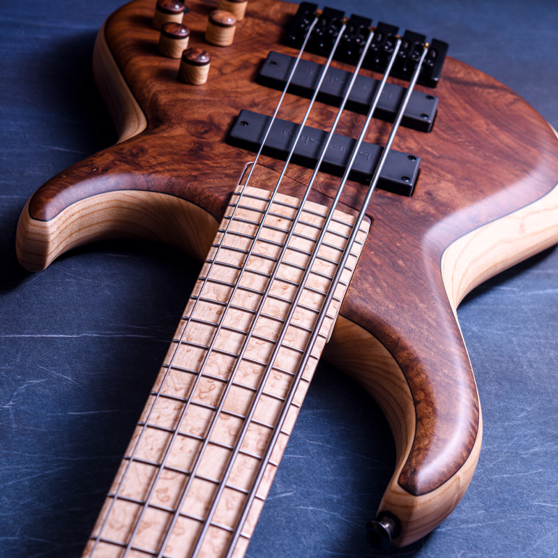 MTD 535-24 Walnut 10 Top, Ash Body & Neck, Birds Eye Maple Fingerboard