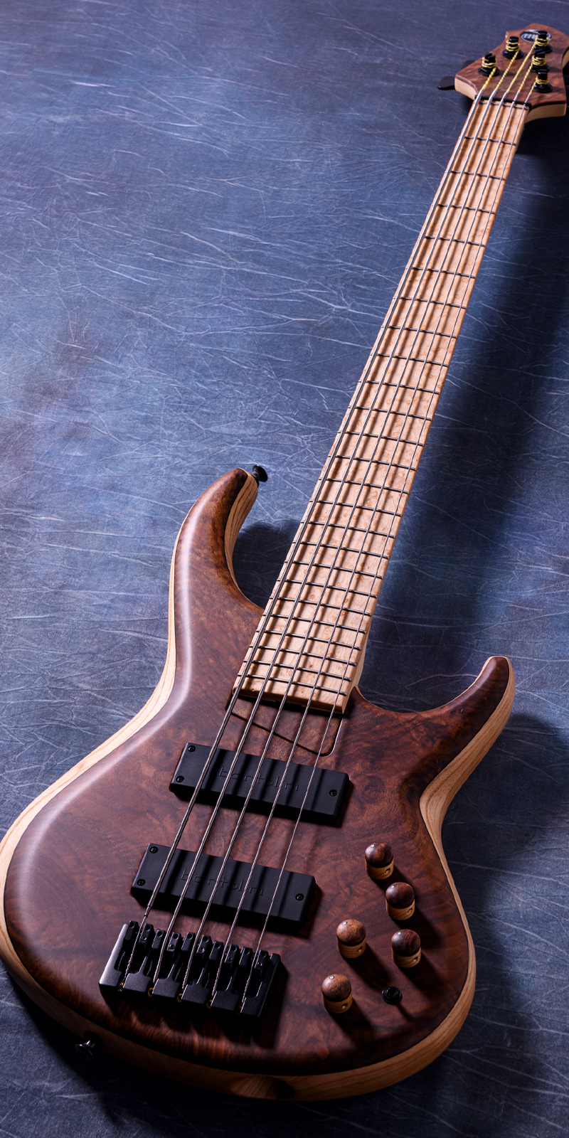 MTD 535-24 Walnut 10 Top, Ash Body & Neck, Birds Eye Maple Fingerboard