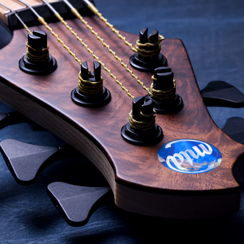 MTD NAMM Show 2026 / 535-24 Walnut 10 Top, Ash Body & Neck, Birds Eye Maple Fingerboard