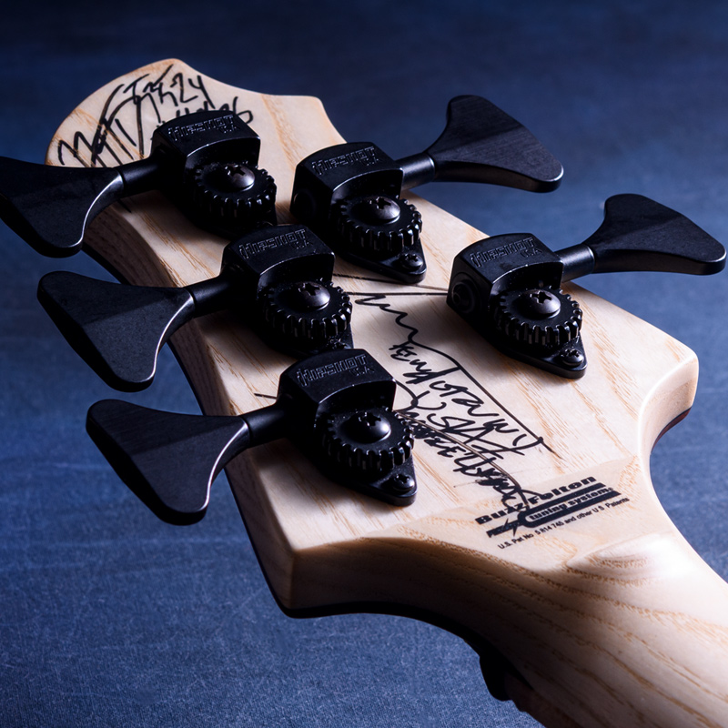 MTD NAMM Show 2026 / 535-24 Walnut 10 Top, Ash Body & Neck, Birds Eye Maple Fingerboard