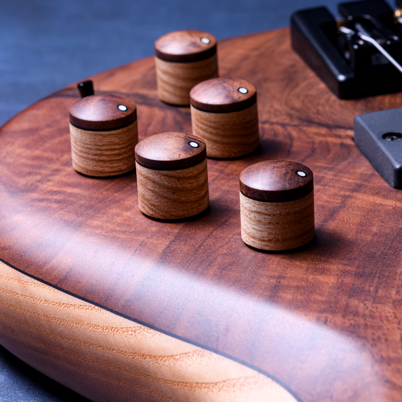 MTD NAMM Show 2026 / 535-24 Walnut 10 Top, Ash Body & Neck, Birds Eye Maple Fingerboard