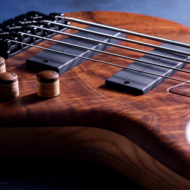 MTD NAMM Show 2026 / 535-24 Walnut 10 Top, Ash Body & Neck, Birds Eye Maple Fingerboard