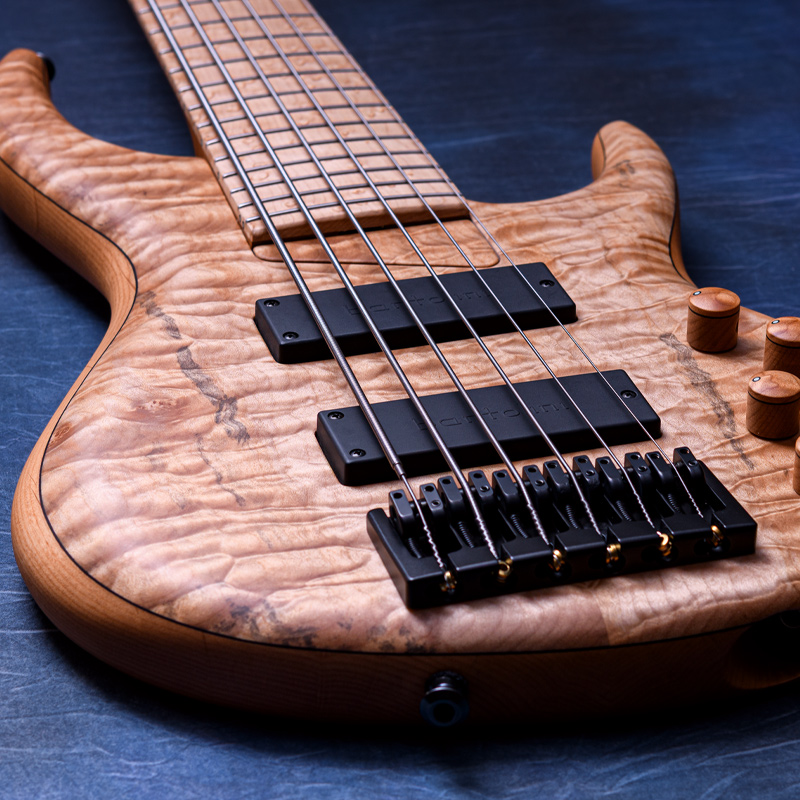 MTD NAMM Show 2026 / 635-24 Highly Figured Quilt Maple Top, Roasted Maple Neck, Birds Eye Maple Fingerboard