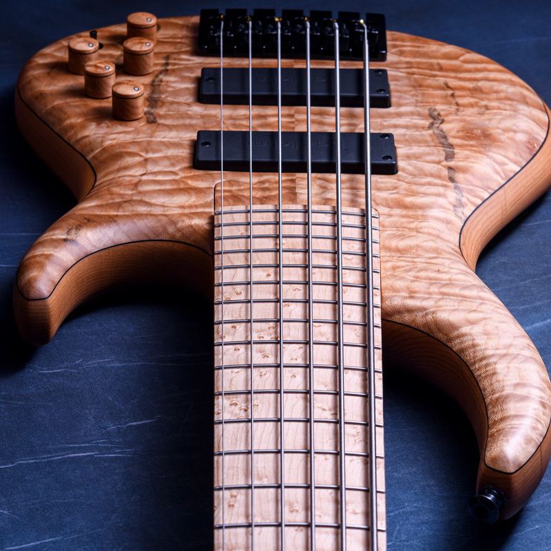 MTD NAMM Show 2026 / 635-24 Highly Figured Quilt Maple Top, Roasted Maple Neck, Birds Eye Maple Fingerboard