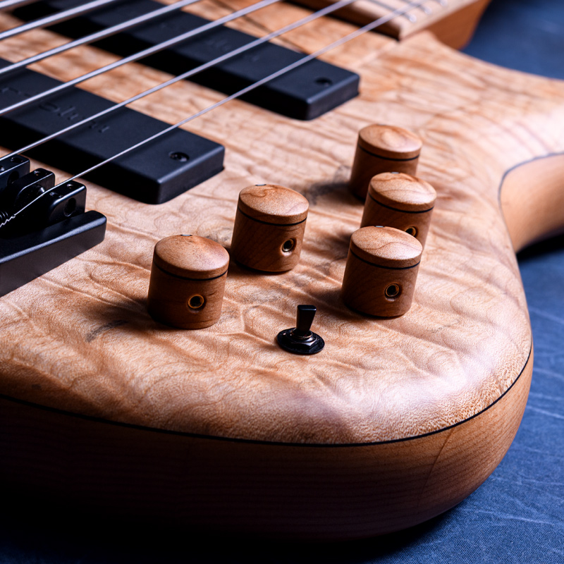 MTD NAMM Show 2026 / 635-24 Highly Figured Quilt Maple Top, Roasted Maple Neck, Birds Eye Maple Fingerboard