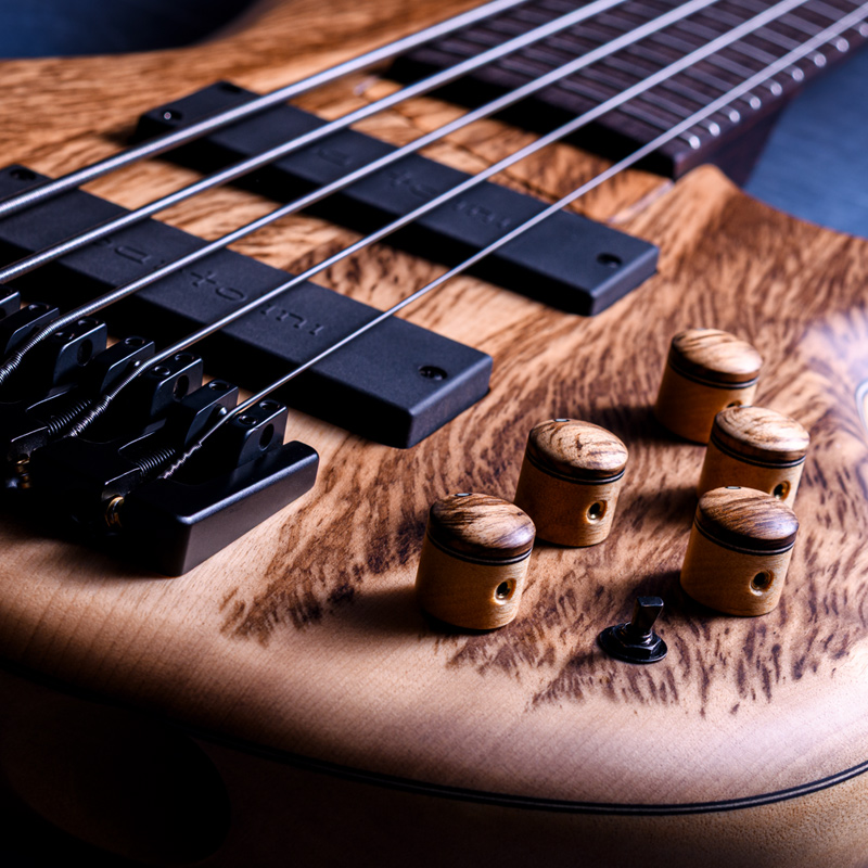 MTD NAMM Show 2026 / 535-24 Tiger Myrtle 10 Top, Avodire Body, Wenge Neck & Fingerboard