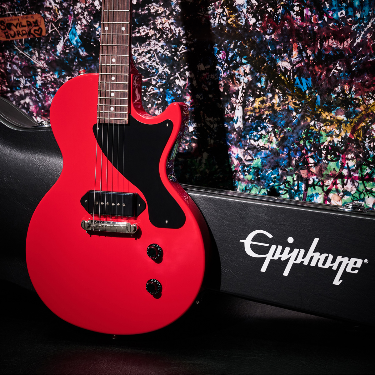 Epiphone Billie Joe Armstrong Les Paul Junior Radiant Red | G-CLUB