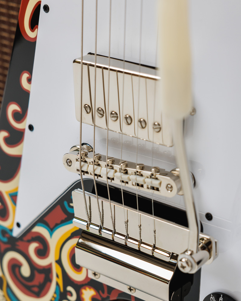 Jimi Hendrix™ 'Love Drops' Flying V, Ebony