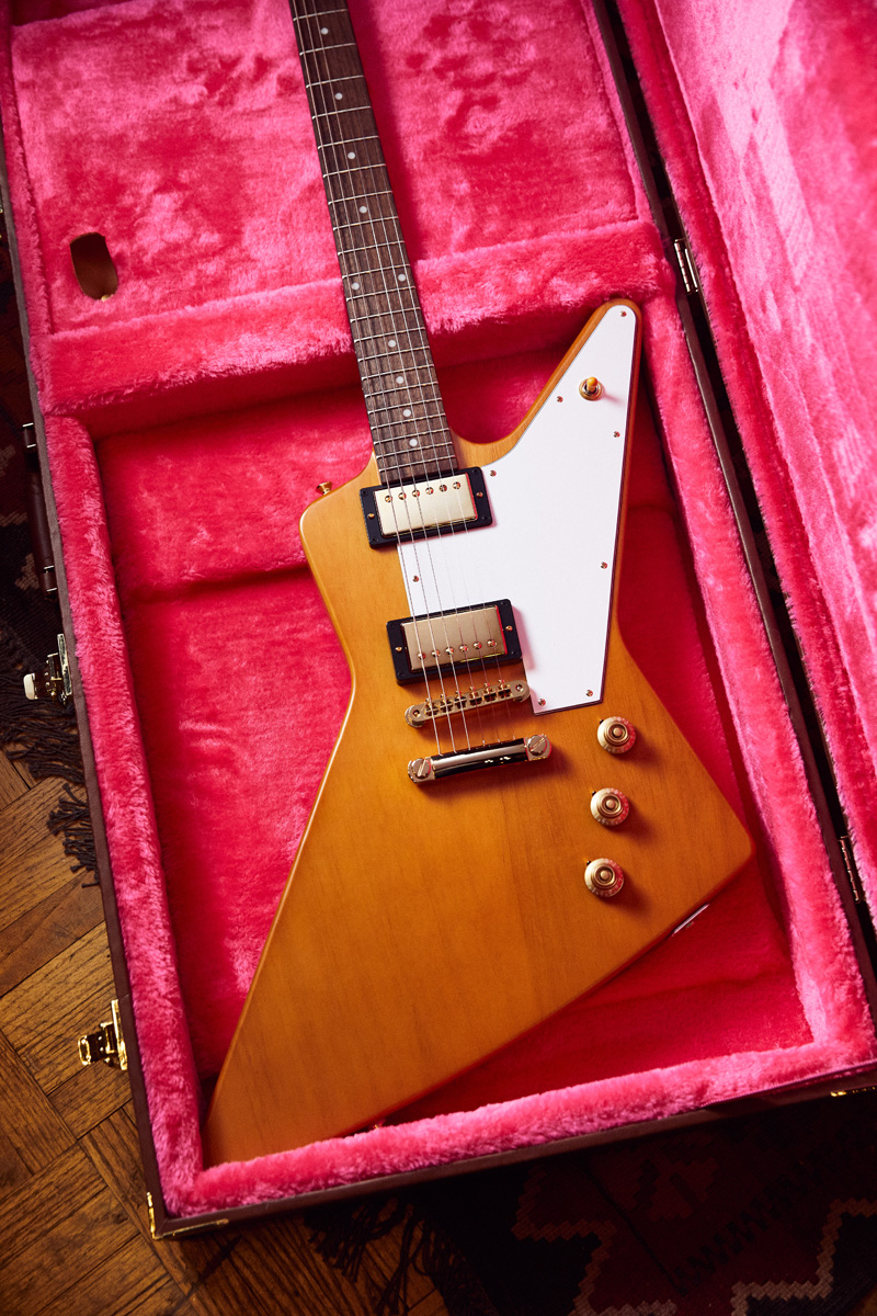 ほぼ未使用！エピフォン コリーナエクスプローラー Korina