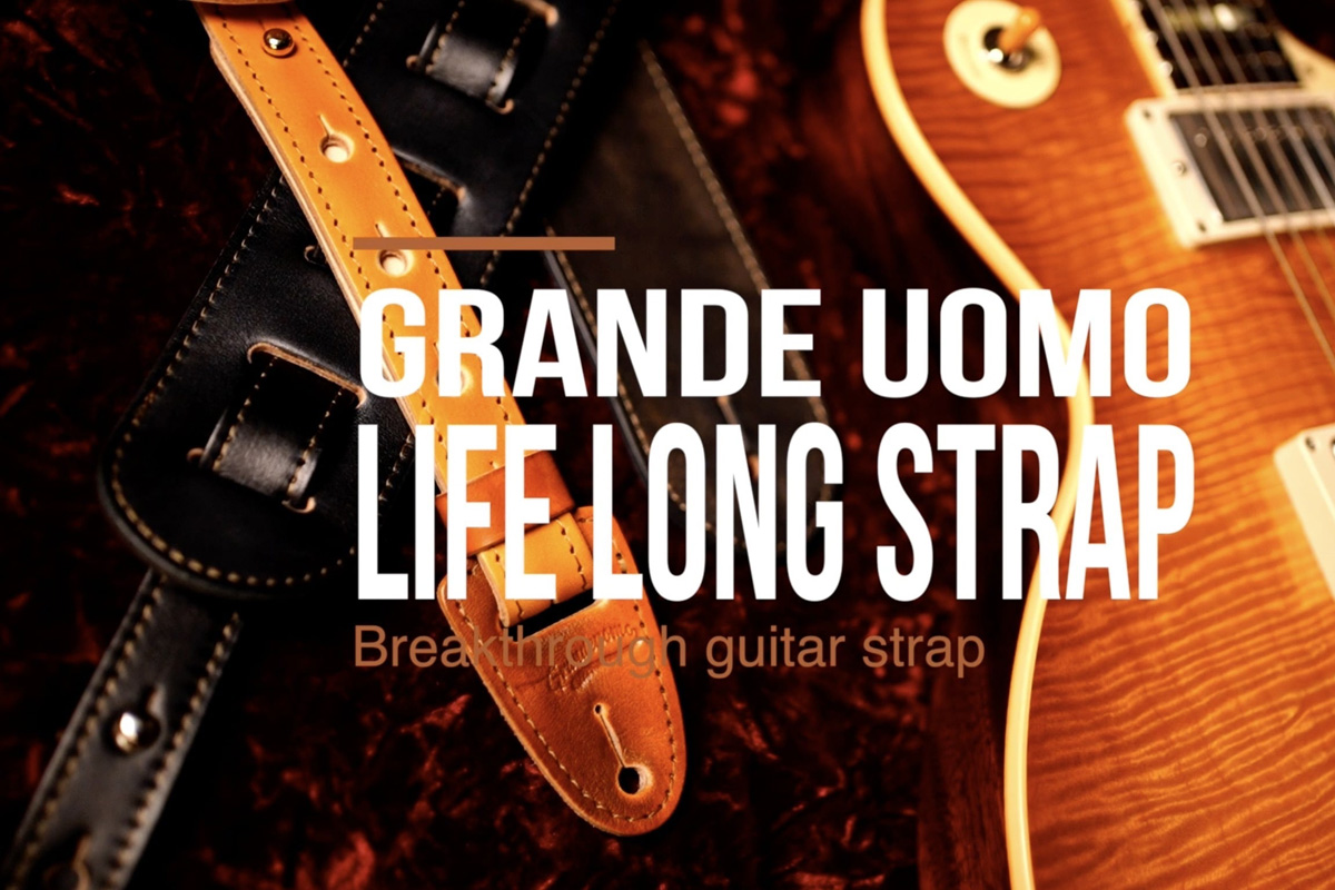 楽器/器材新品未使用 Grande Uomo ギターストラップ
