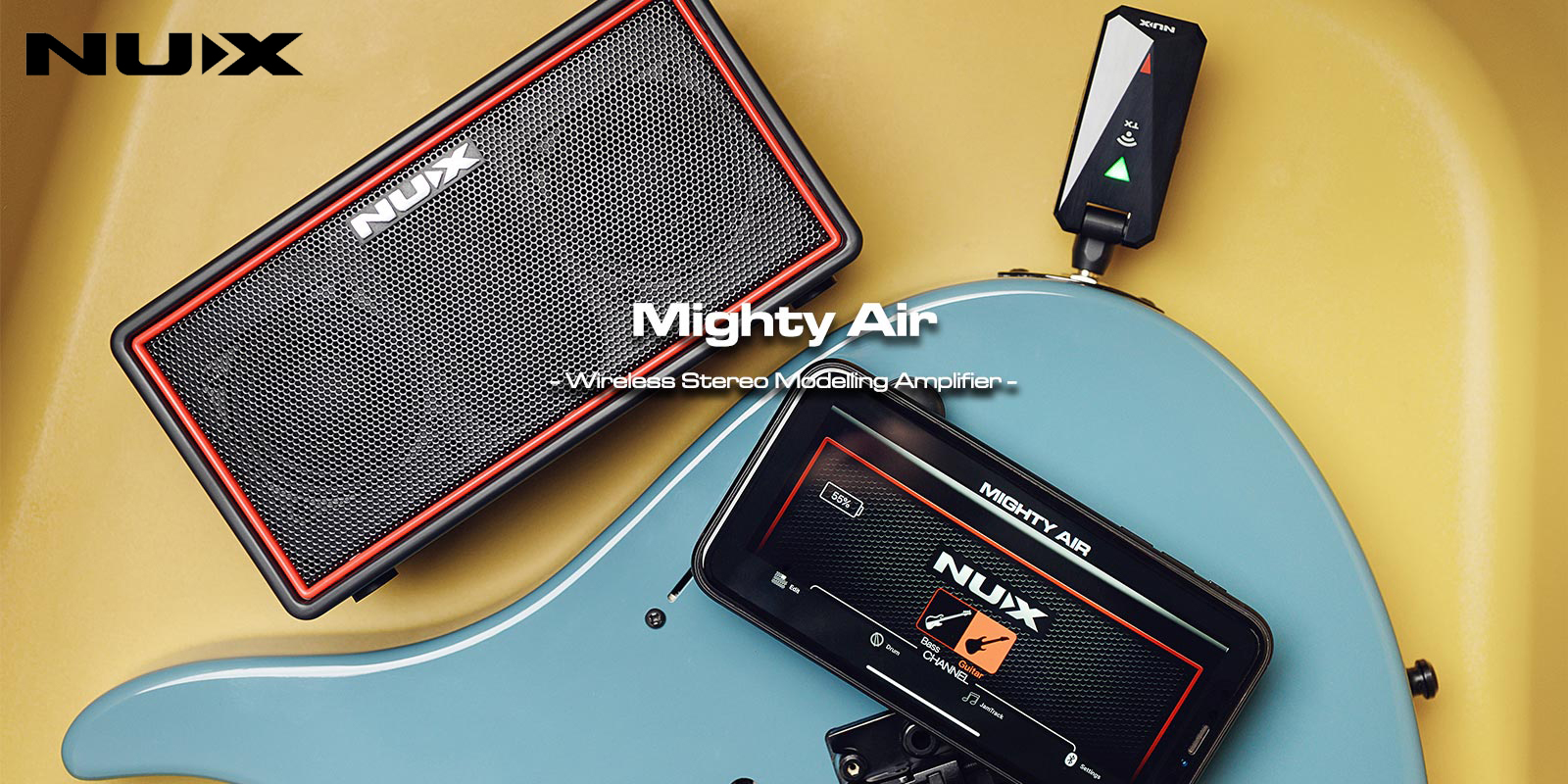 NUX Mighty Air Wireless Stereo Modeling Amplifier 【G'CLUB TOKYO】