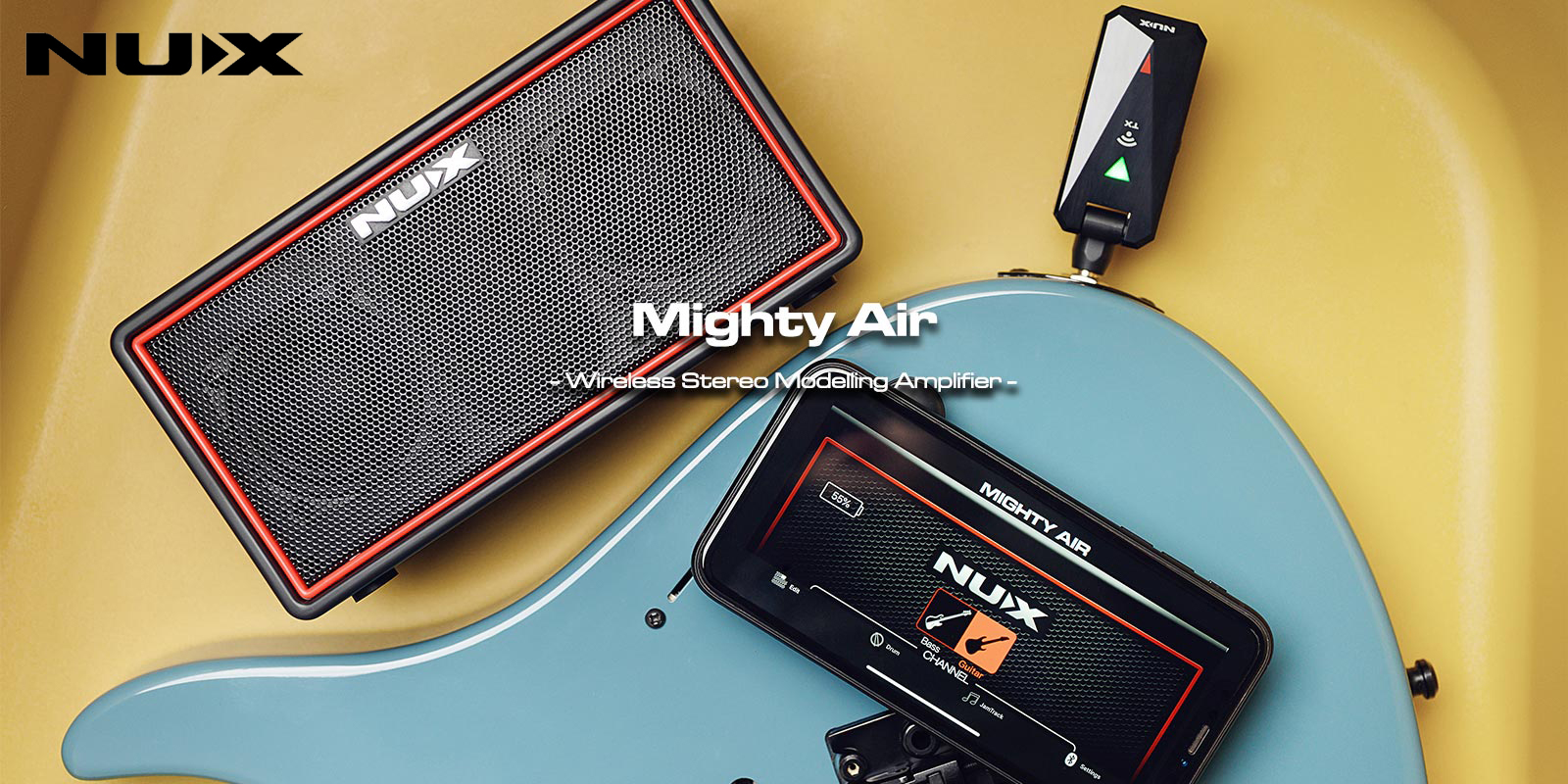 NUX Mighty Air Wireless Stereo Modellin…