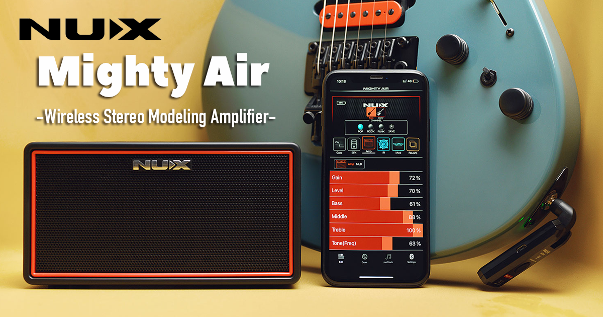 NUX Mighty Air Wireless Stereo Modeling Amplifier 【G'CLUB TOKYO】