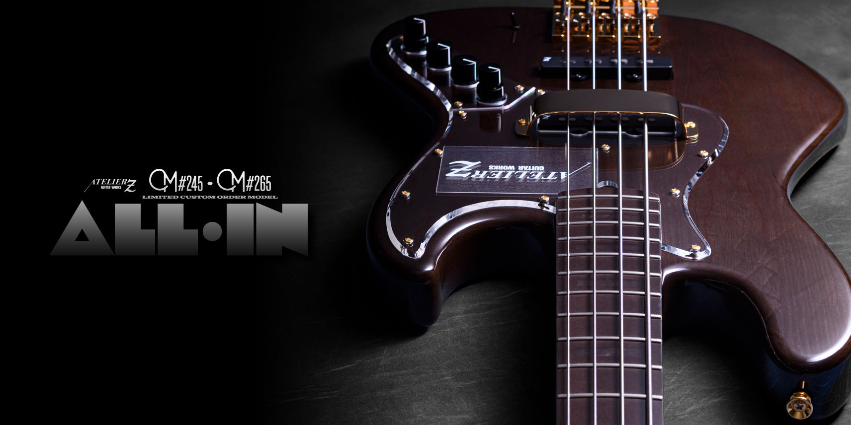 Atelier Z M#245 Custom All Transparet Black