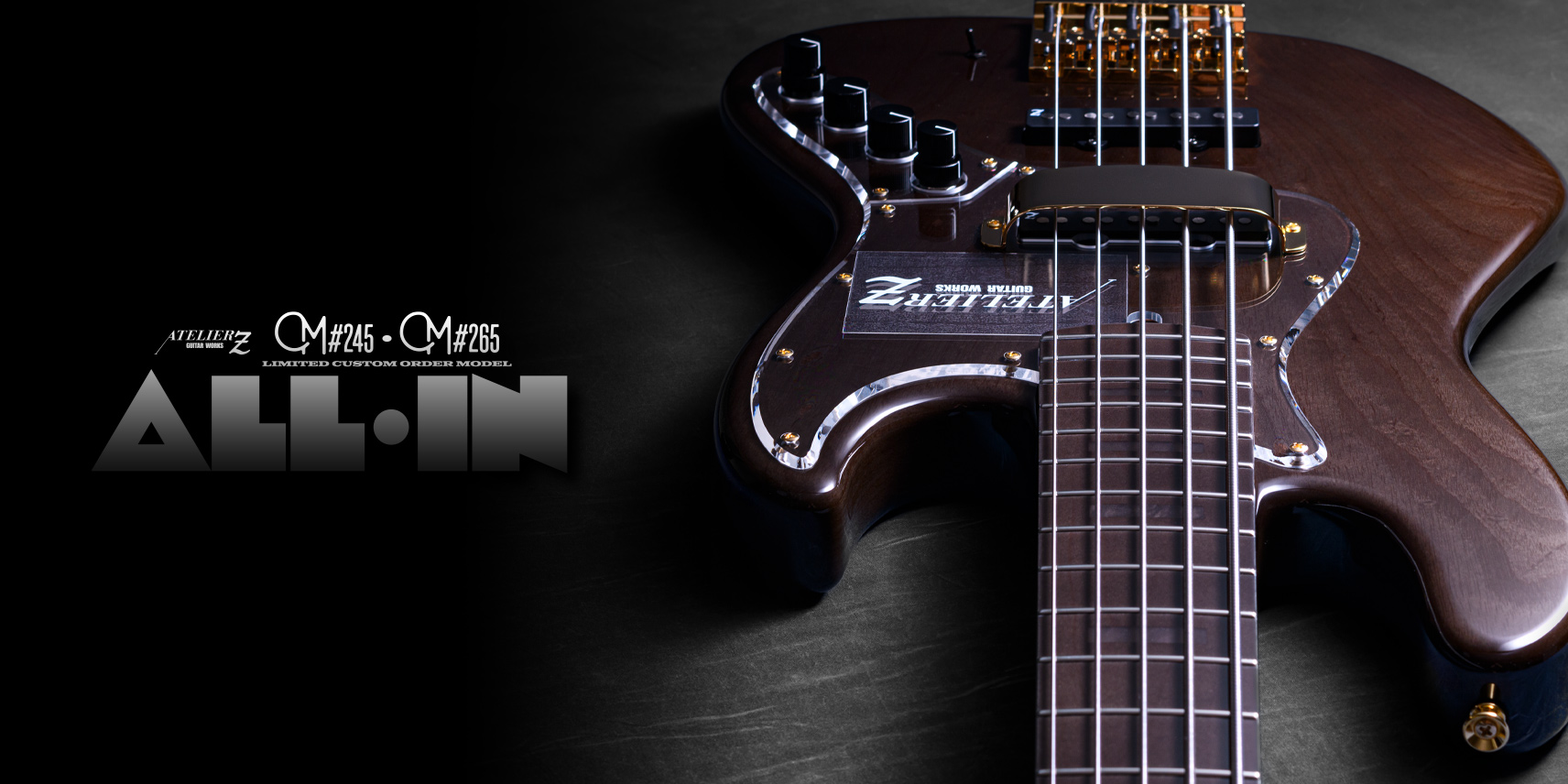 Atelier Z M#265 Custom All Transparet Black