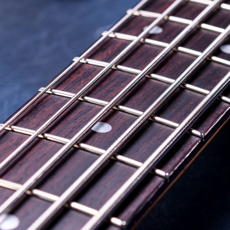 Fender Custom Shop Custom Built Custom Classic Jazz Bass V Journeyman Relic - Black