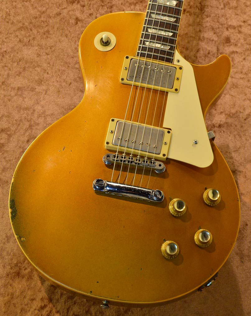 Gibson 1973 Les Paul Deluxe Gold Top Conversion | G-CLUB SHIBUYA