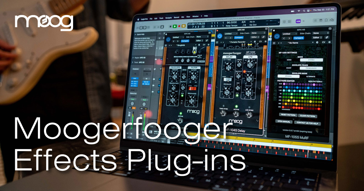 Moogerfooger Effects Plug-ins