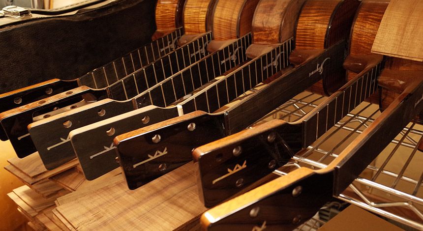 工房内に並ぶアーティストモデル