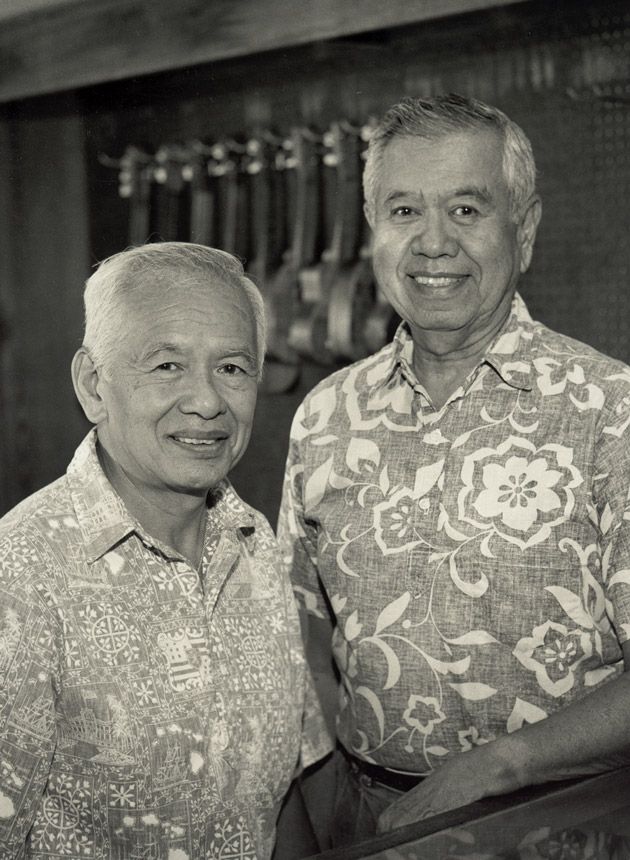 サミュエルJr.(左)とフレッド(右)