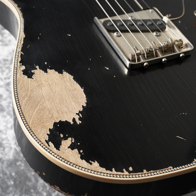 Castedosa Guitars Marianna Standard Aged Black w/ Heringbone Purfling