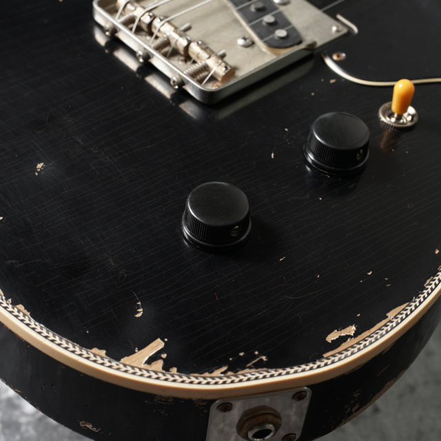 Castedosa Guitars Marianna Standard Aged Black w/ Heringbone Purfling