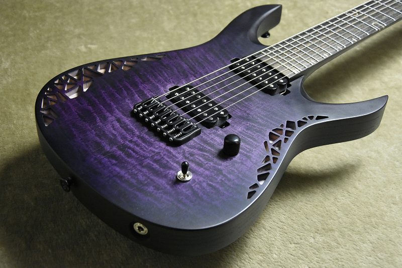 Venus 7-strings Purple with Dark Burst