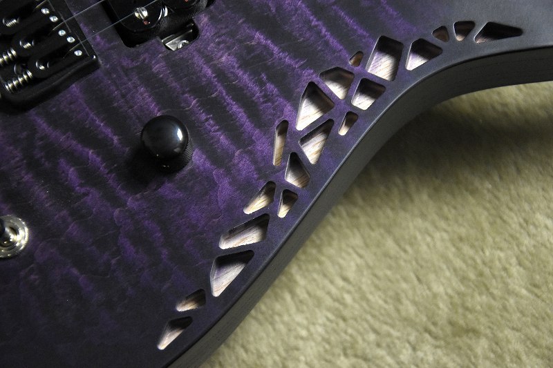 Venus 7-strings Purple with Dark Burst