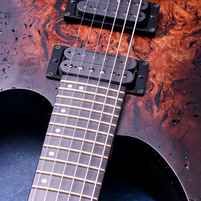 FUJIGEN KJMY-ASH-E Natural Black Sunburst Flat