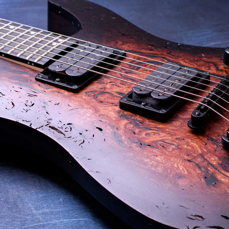 FUJIGEN KJMY-ASH-E Natural Black Sunburst Flat