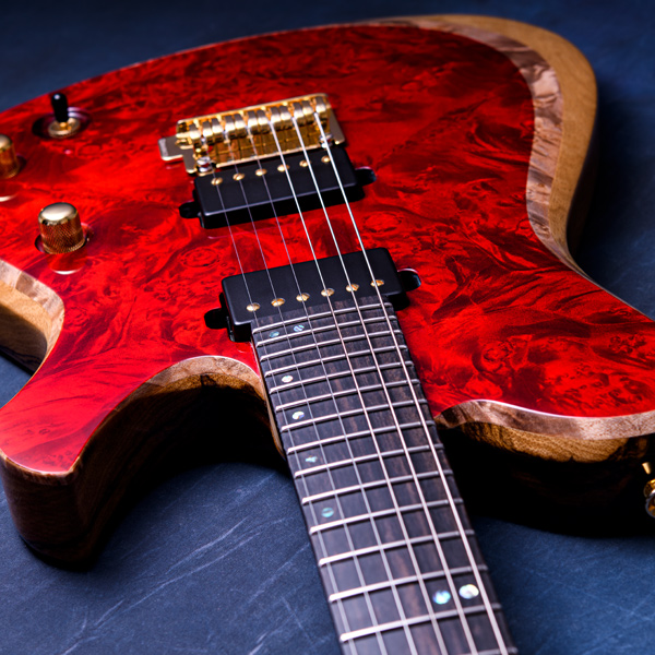 Hinnant Guitars Impulse 6 Trans Red