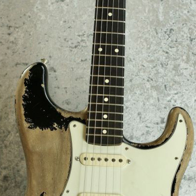 Smitty Custom Guitars Classic S-Style Heavy Aged BK