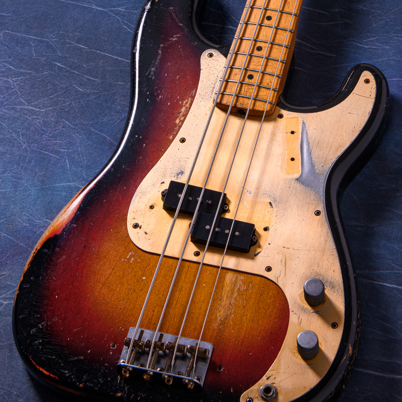 Fender Precision Bass 1958 - Refnish Sunburst -