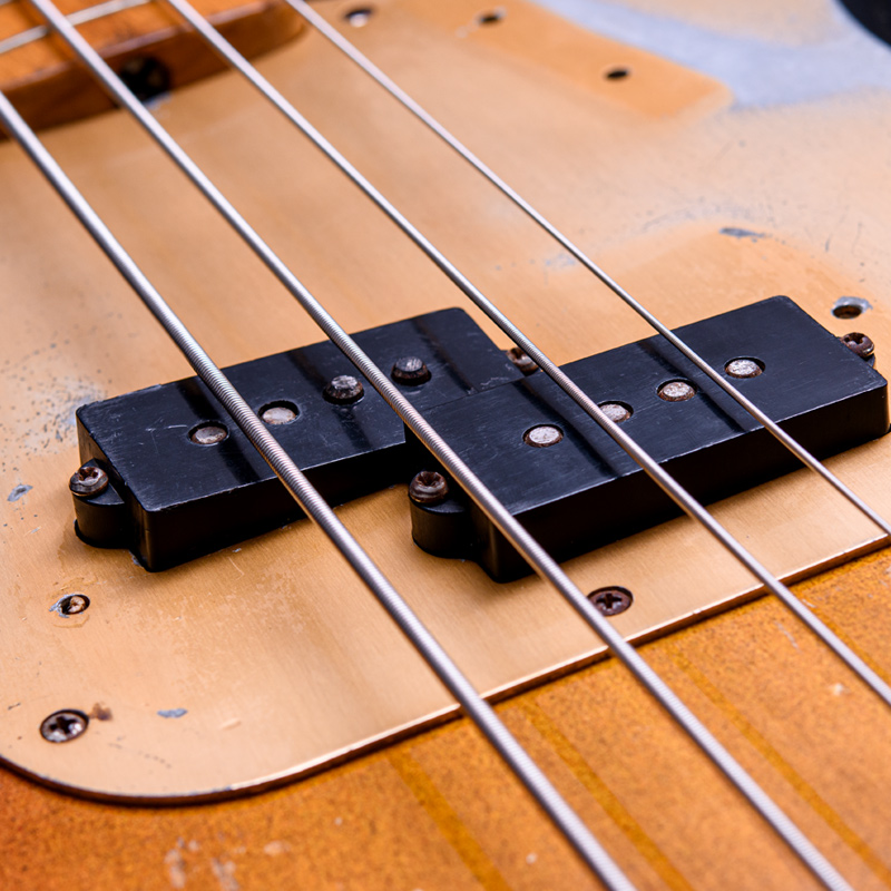 Fender Precision Bass 1958 - Refnish Sunburst -