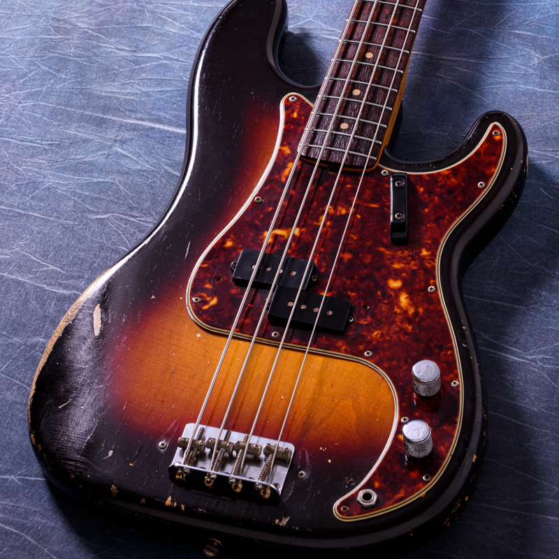 Fender Precision Bass 1961 "Slab Board" Sunburst