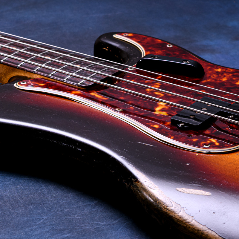 Fender Precision Bass 1961 "Slab Board" Sunburst