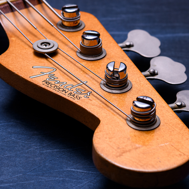 Fender Precision Bass 1961 "Slab Board" Sunburst