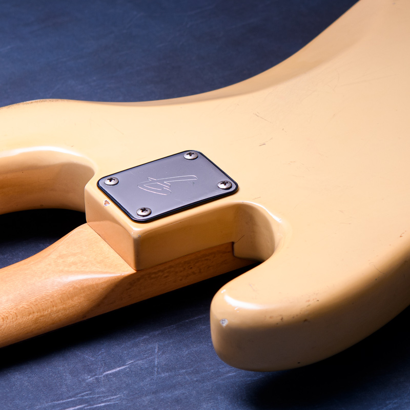Fender Precision Bass Fretless 1978 - Olympic White -